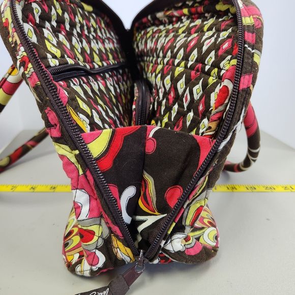 Vera Bradley Shoulder Bag & Zippered Wallet Retired Puccini Print - Picture 14 of 16